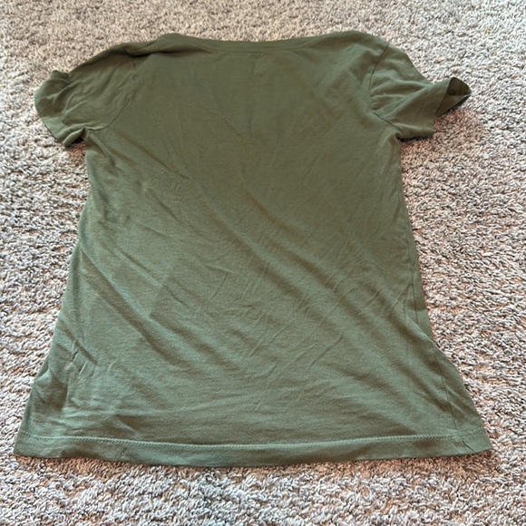 Express Best Loved Tee, S Green. GUC - Picture 5 of 5